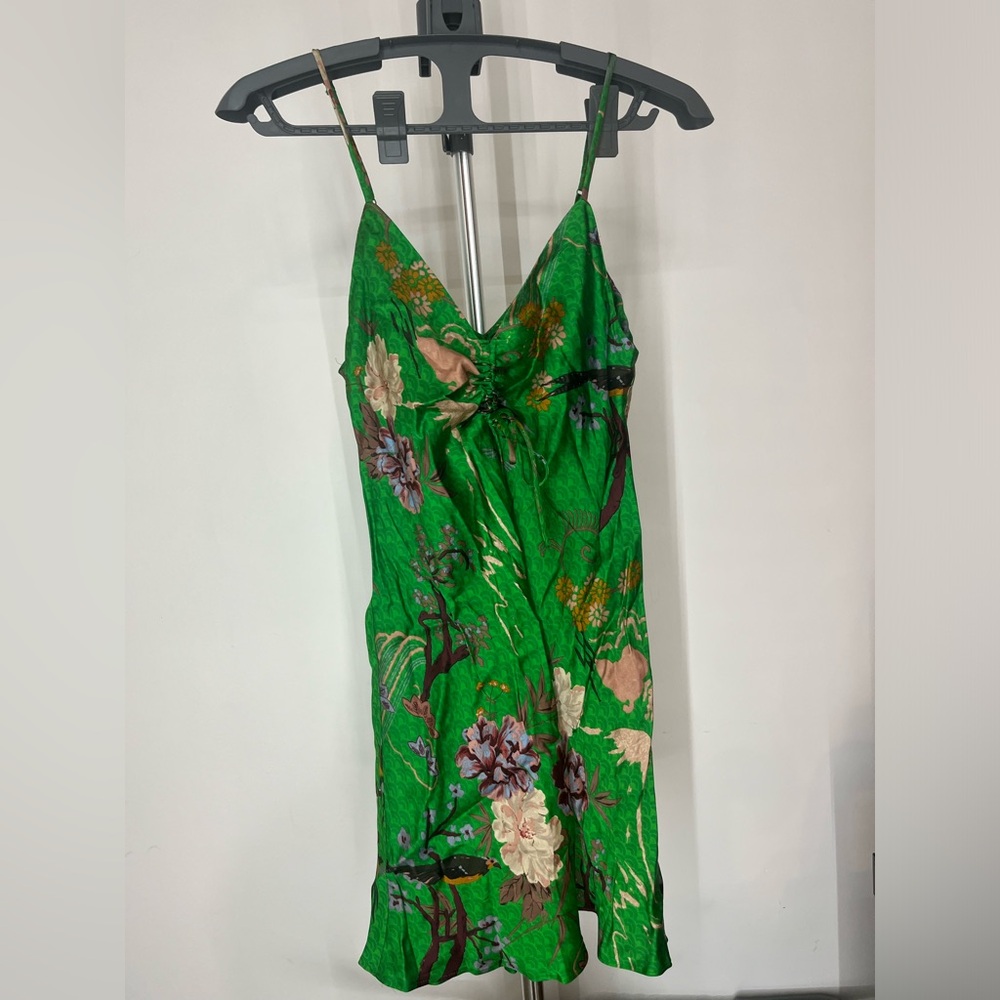 Zara Mini Satin Dress Brand New with Tags